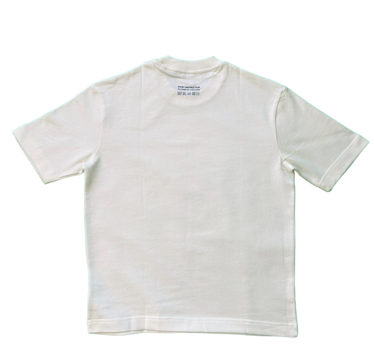LEIRION Men's NEW YORK Oversized Heavyweight T-Shirt in Cream
